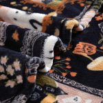 Way To Celebrate Halloween Jack-O'-Lantern Plush Oversized Couch Throw Blanket, Cream and Orange, 50 x 72 in - Image 22