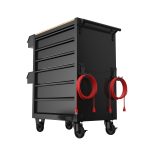Hyper Tough Hyper Stack 27-Inch 6-Drawer Rolling Tool Cabinet, Black Steel Garage Tool Storage Chest - Image 7