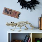 Joyfy Halloween Skeleton Fish Skeleton Halloween Decor,Plastic Skeleton with LED Eye for Halloween Decoration Outdoor Haunted House Party - Image 27