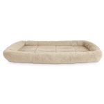 EveryYay Plush Dog Crate Mat 35 L X 22 W X 2 H Brown